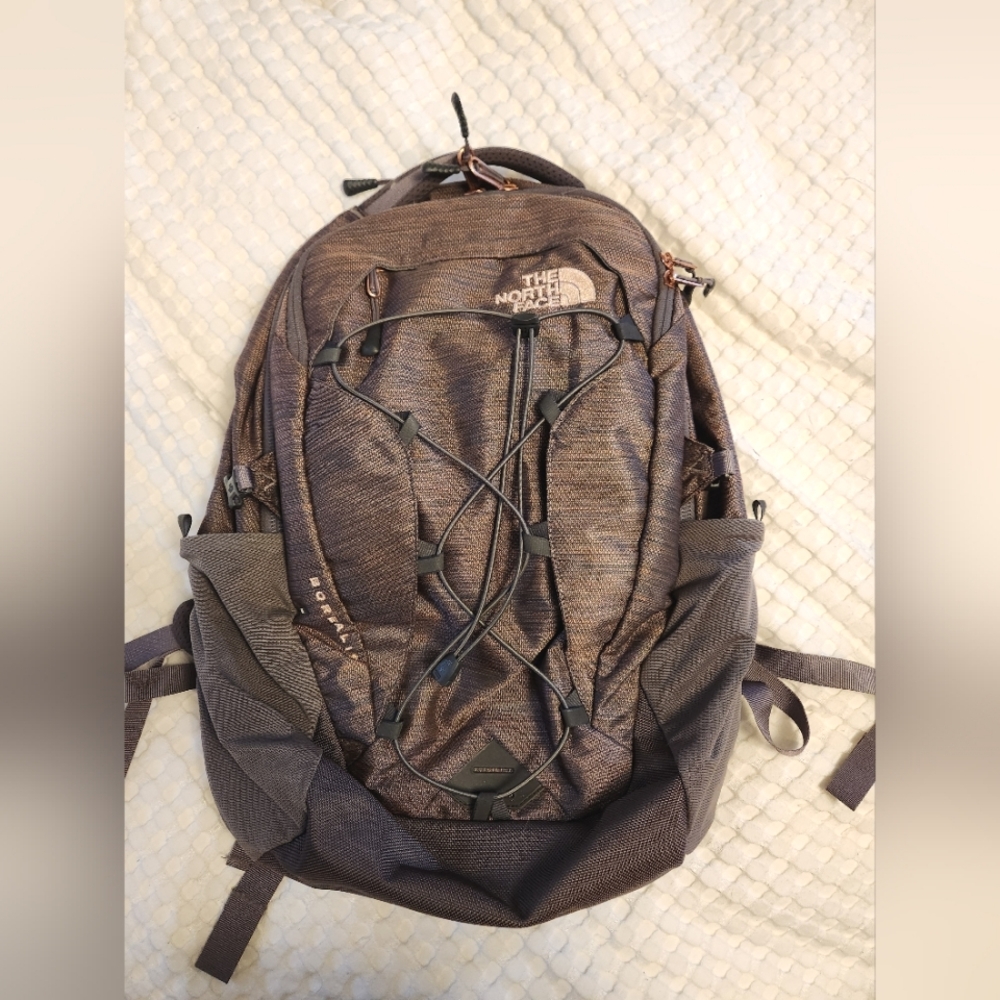 The North Face Purple/Gray Backpack